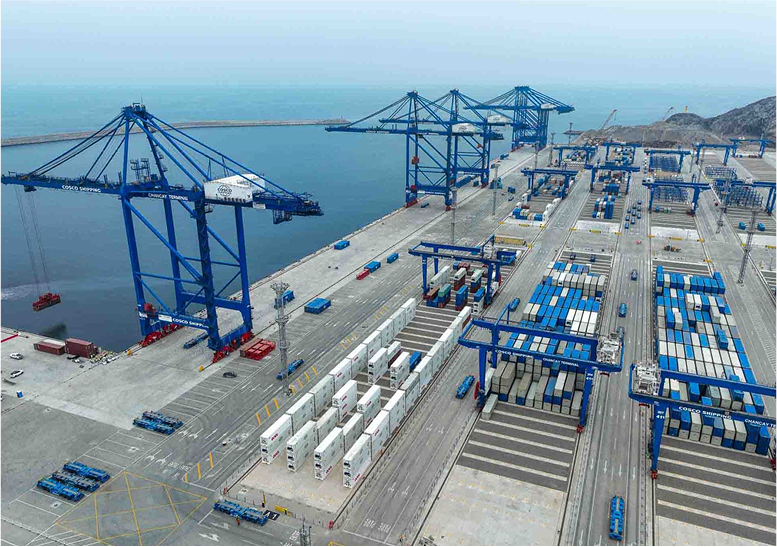 Carga internacional Puerto del callao